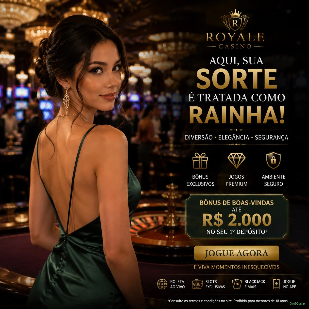 Conta 2090win sincronizada site e app